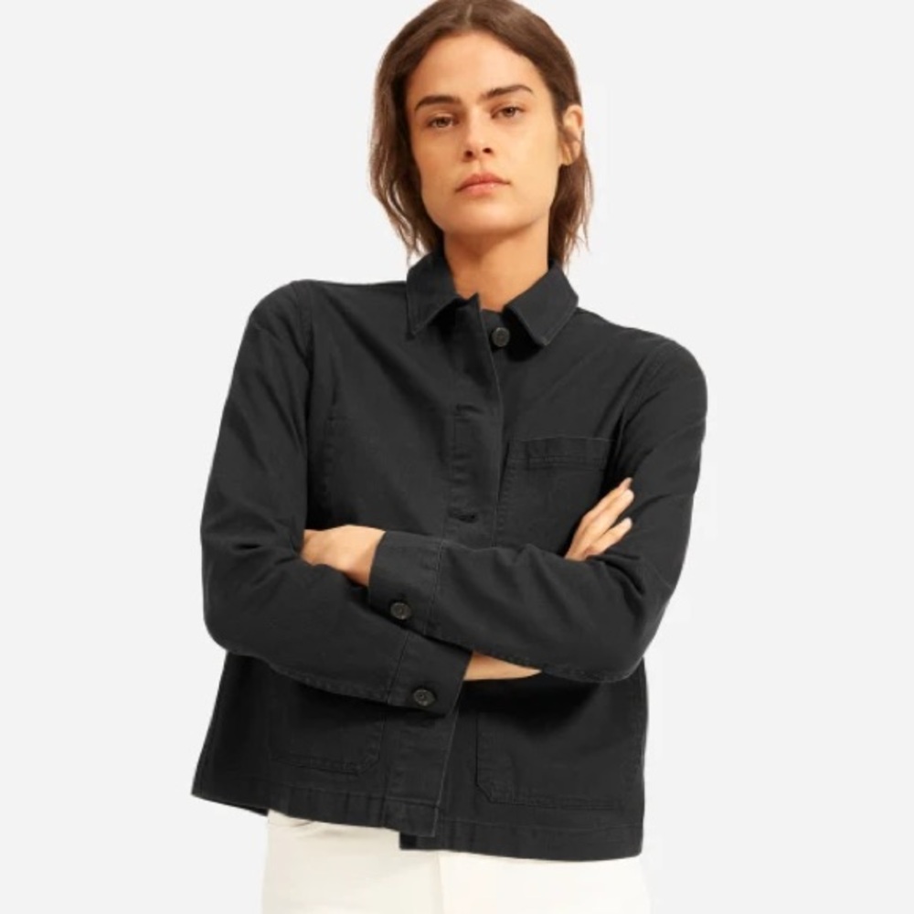 Everlane Black Chore Jacket